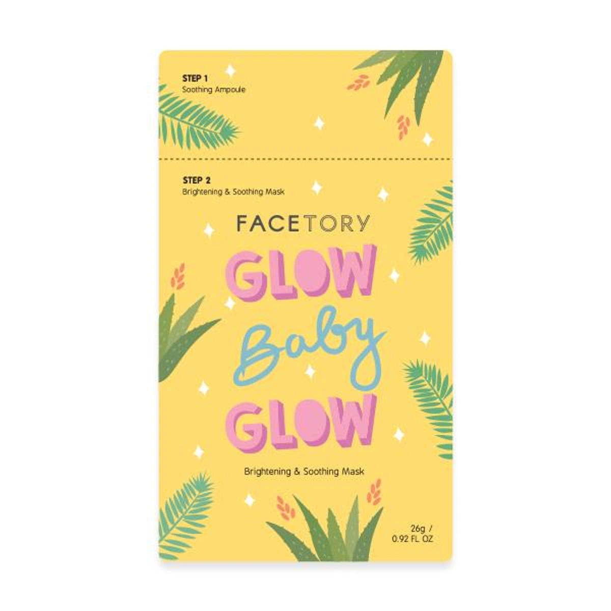 Facetory Glow Baby Glow Brightening Mask Pack Of 10 by FaceTory