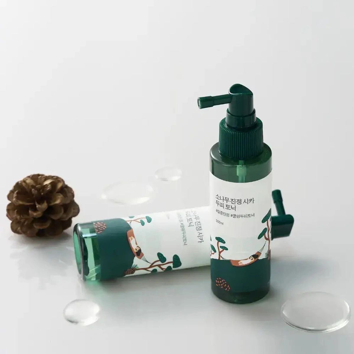 Pine Cica Calming Scalp Tonic by Round Lab