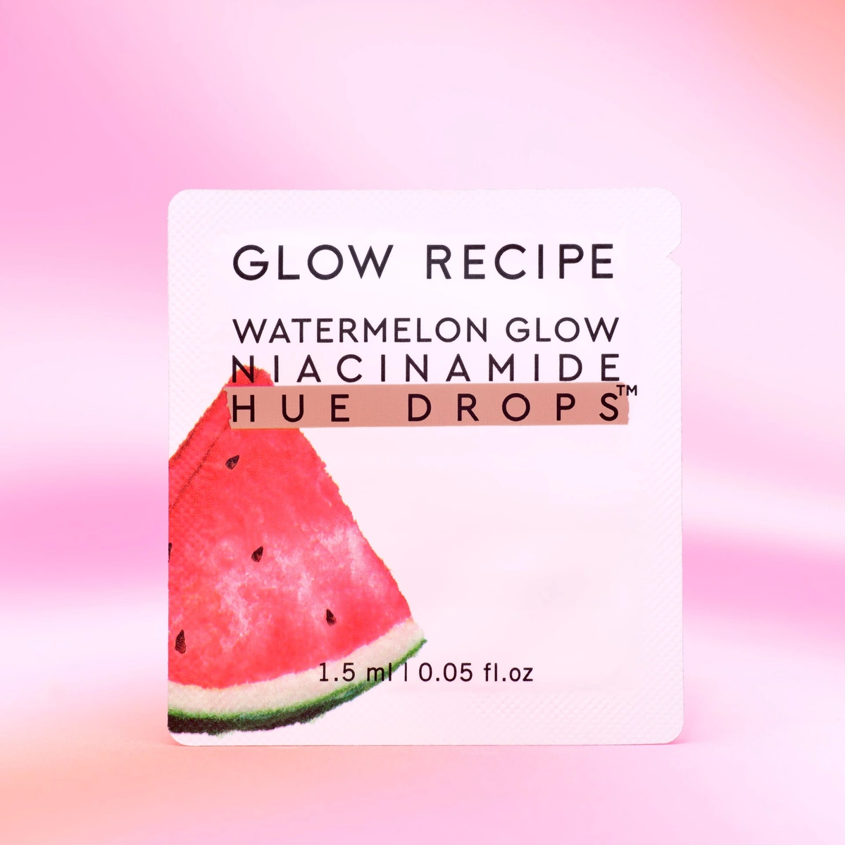 Watermelon Glow Niacinamide Hue Drops Sun Glow Sachet by Glow Recipe