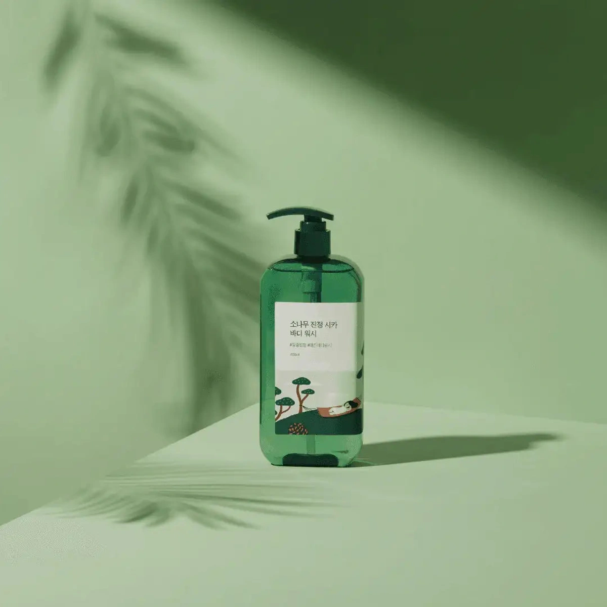 Pine Calming Cica Body Wash by Round Lab