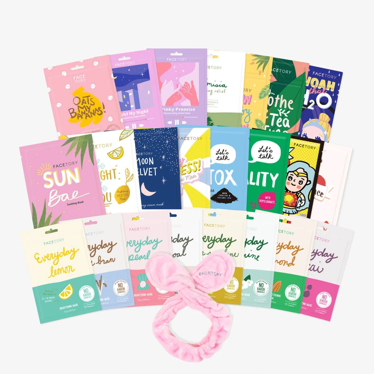 Sheet Mask Starter Pack by FaceTory