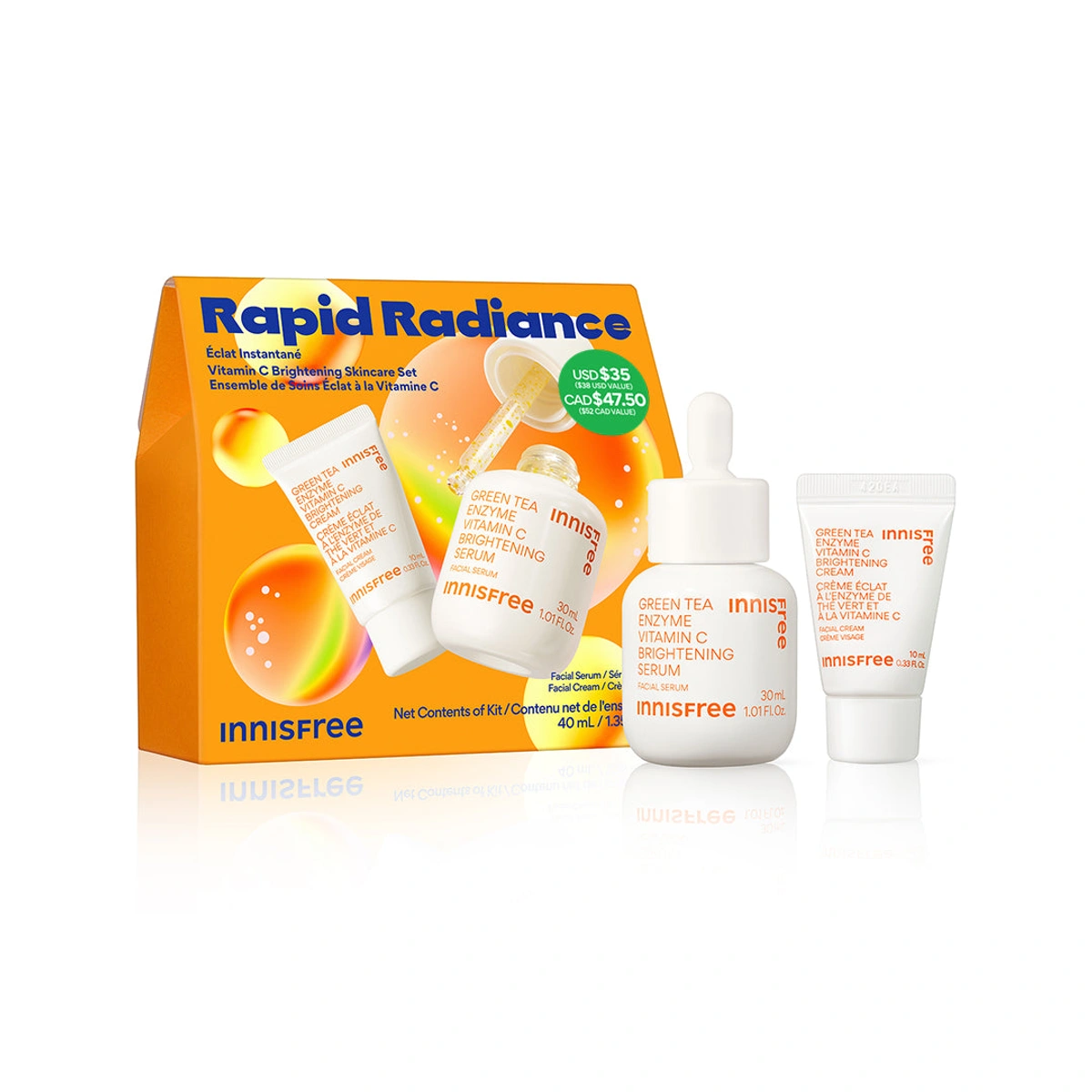 Rapid Radiance Set by Innisfree