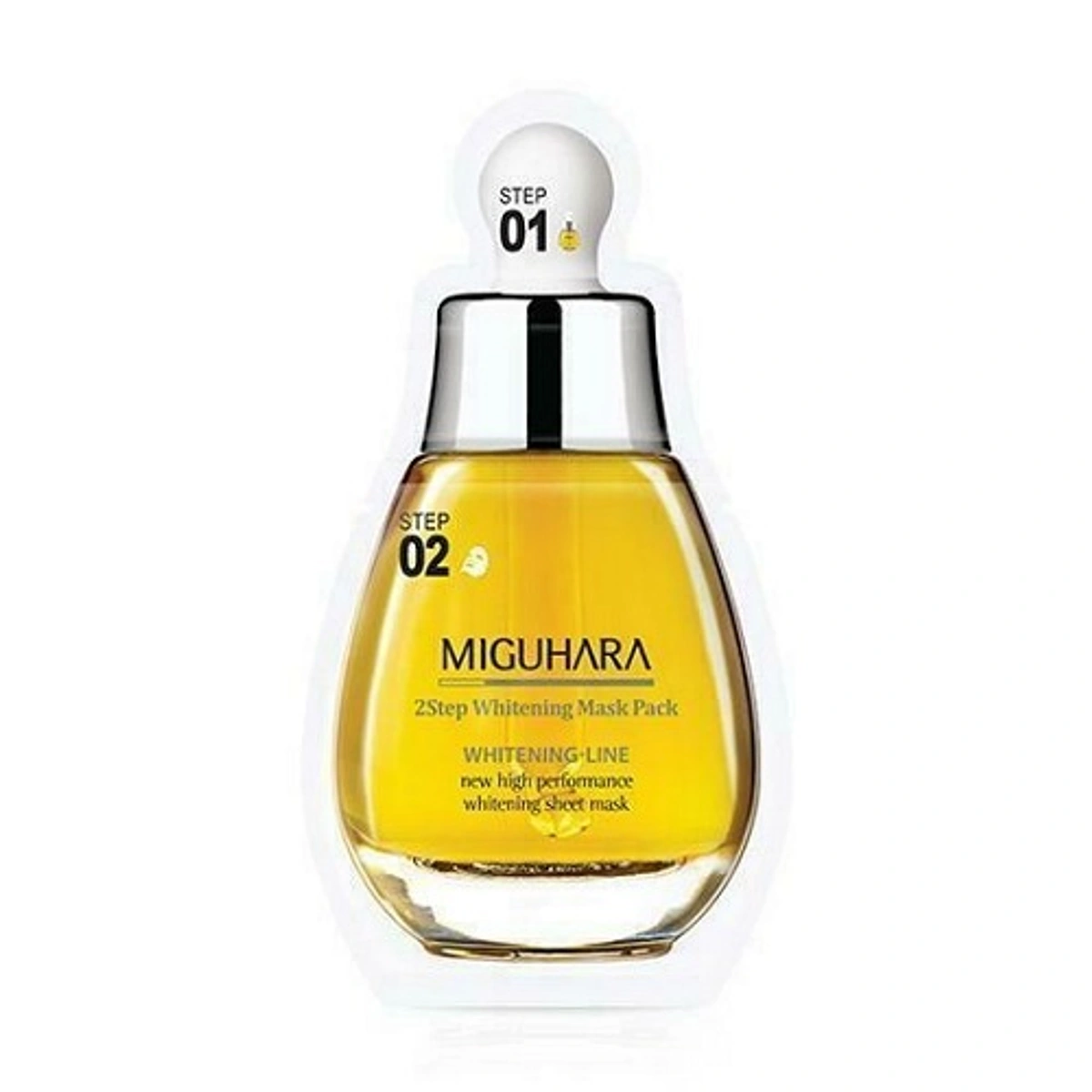 Miguhara 2 Step Mask Sheet Pack 1 Sheet by MIGUHARA