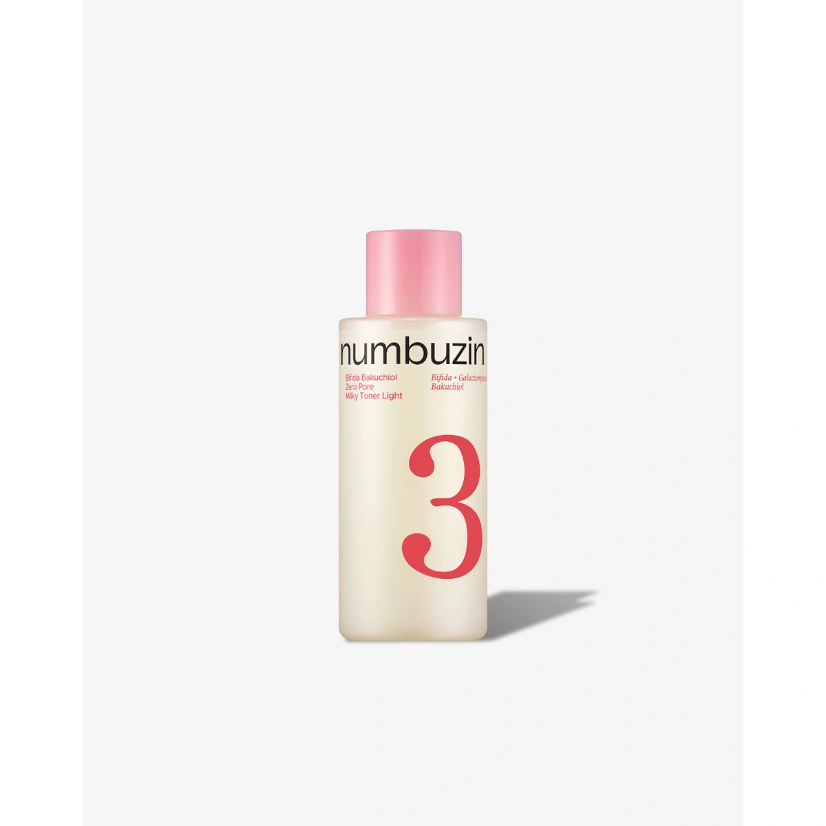 No 3 Bifida Bakuchiol Zero Pore Milky Toner Light 6 76 Fl Oz by Numbuzin