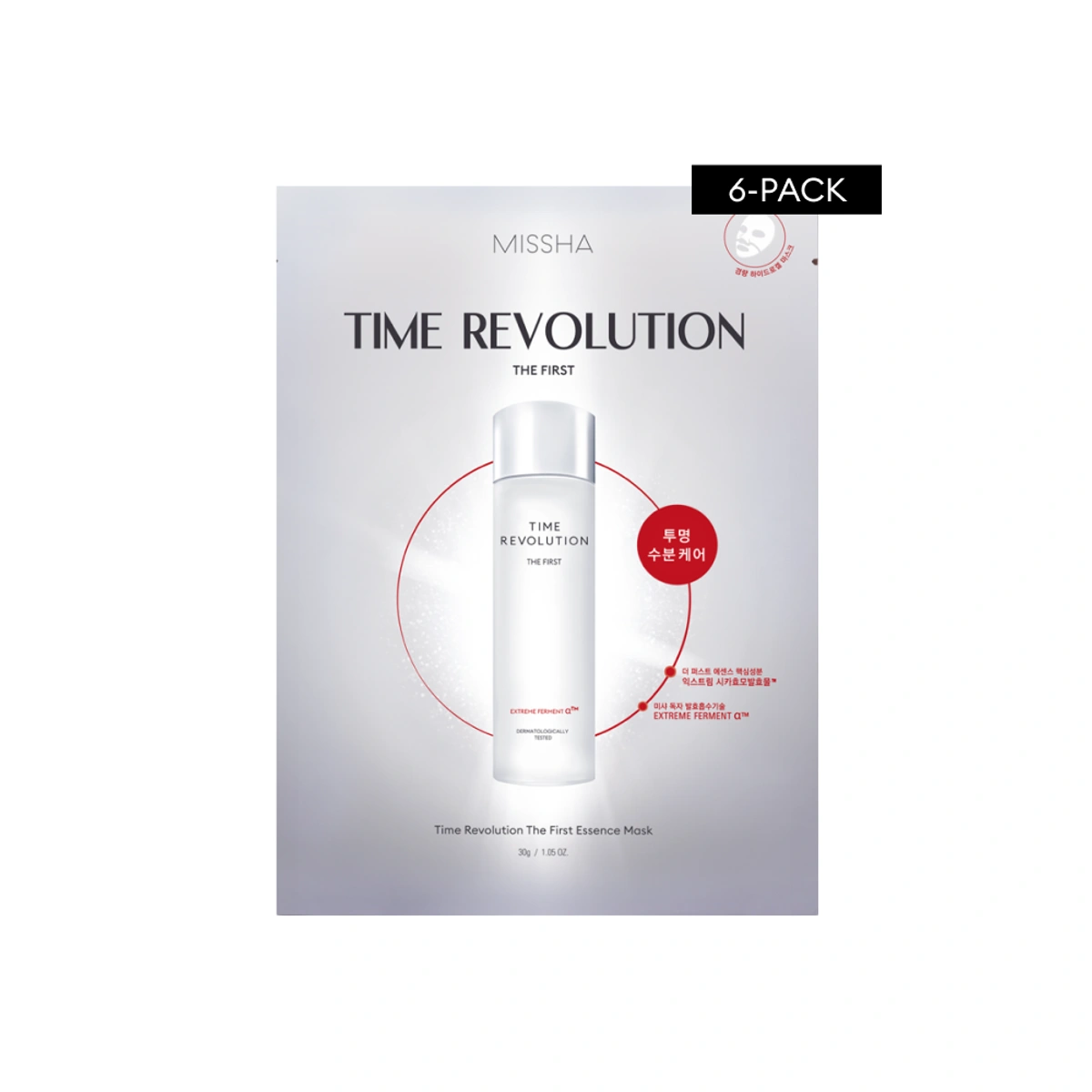 Time Revolution The First Hydrogel Mask 6pk by Missha