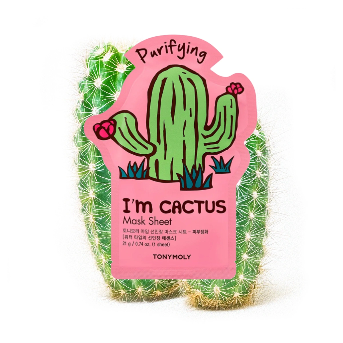 I Am Cactus Sheet Mask by Tony Moly