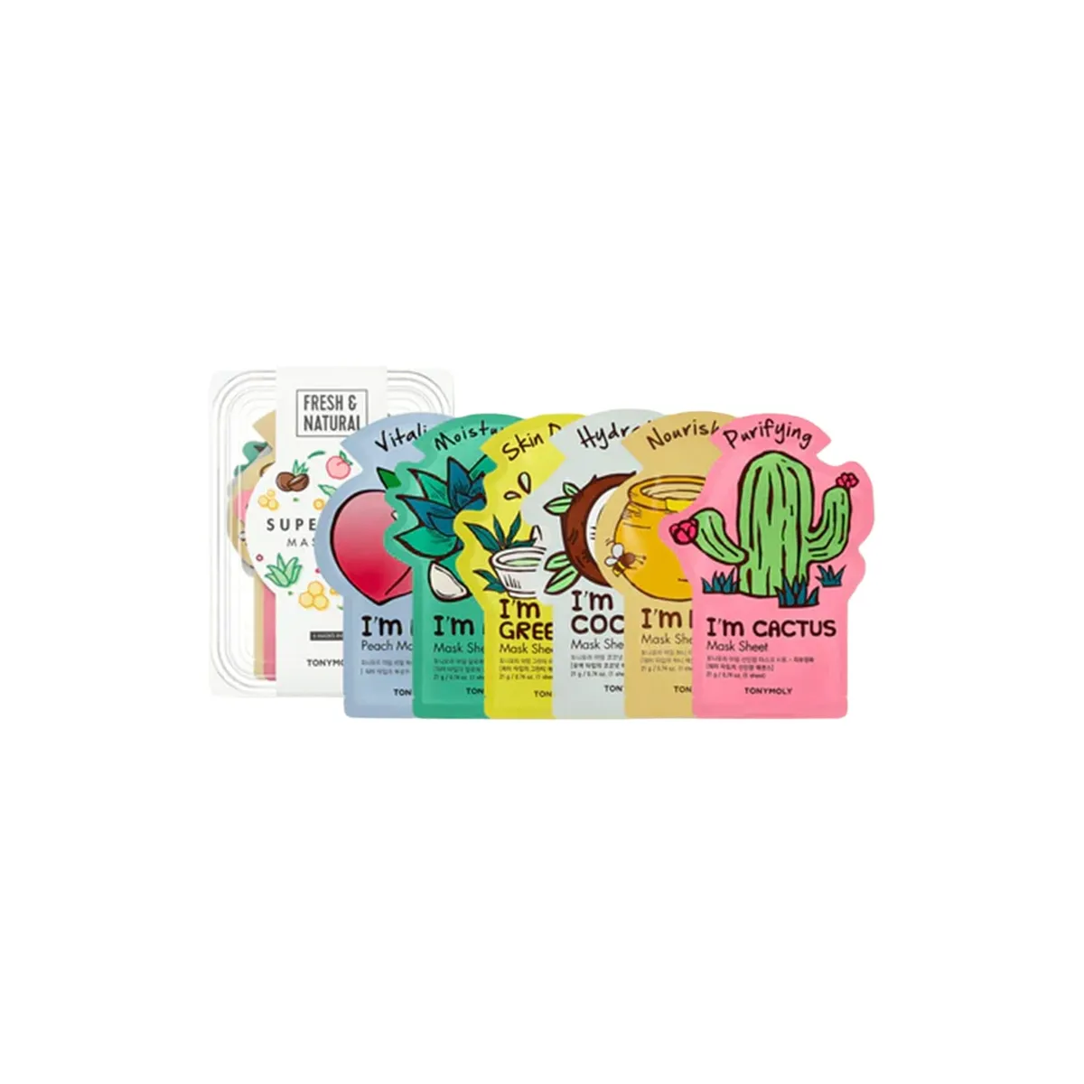 Superfood Mask Bowl Set by Tony Moly