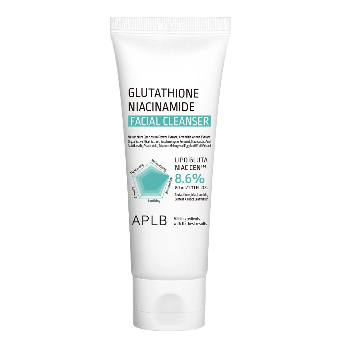 Glutathione Niacinamide Facial Cleanser by APLB
