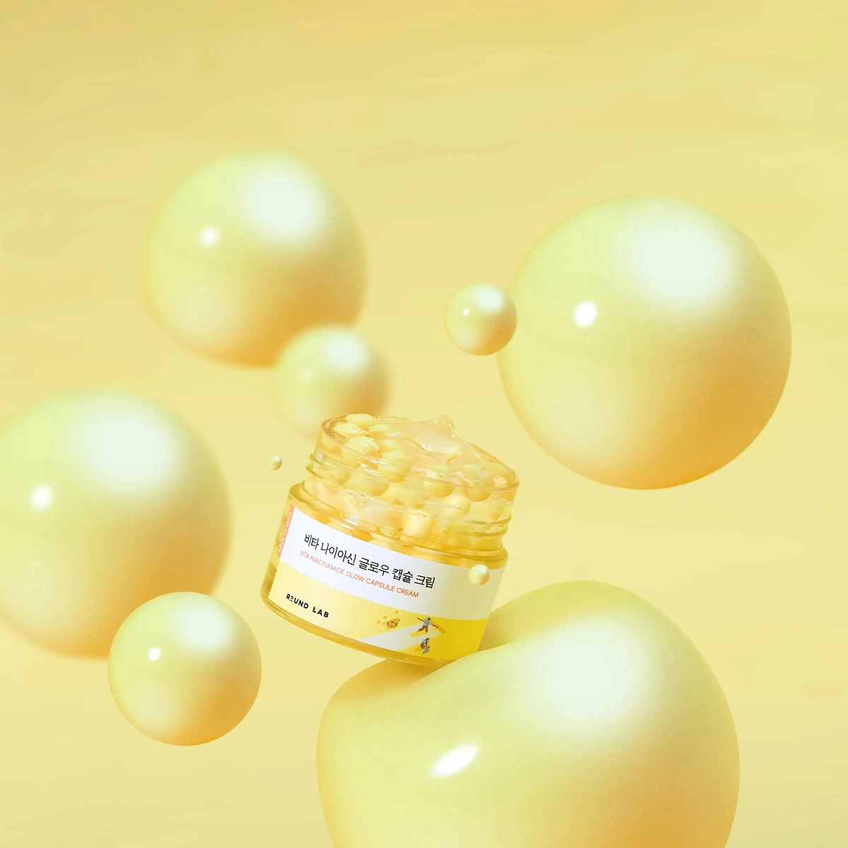 Vita Niacinamide Glow Capsule Cream by Round Lab