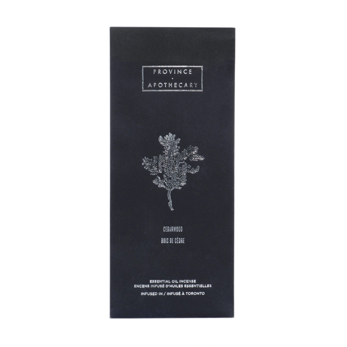 Cedar Wood Essential Oil Incense by Province Apothecary