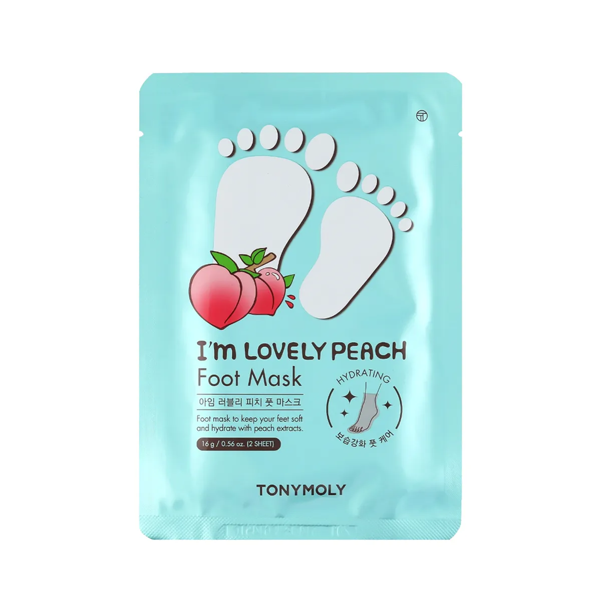 I M Lovely Peach Foot Mask by Tony Moly