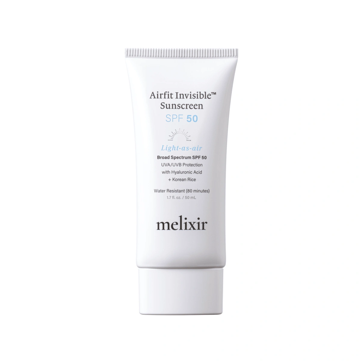 Airfit Invisible Sunscreen Spf 50 by MELIXIR