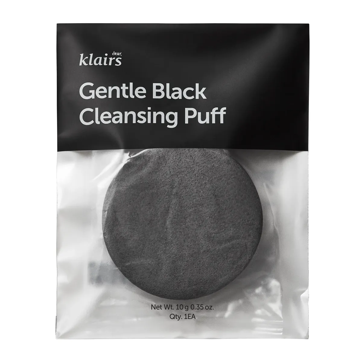 Gentle Black Cleansing Puff by Klairs