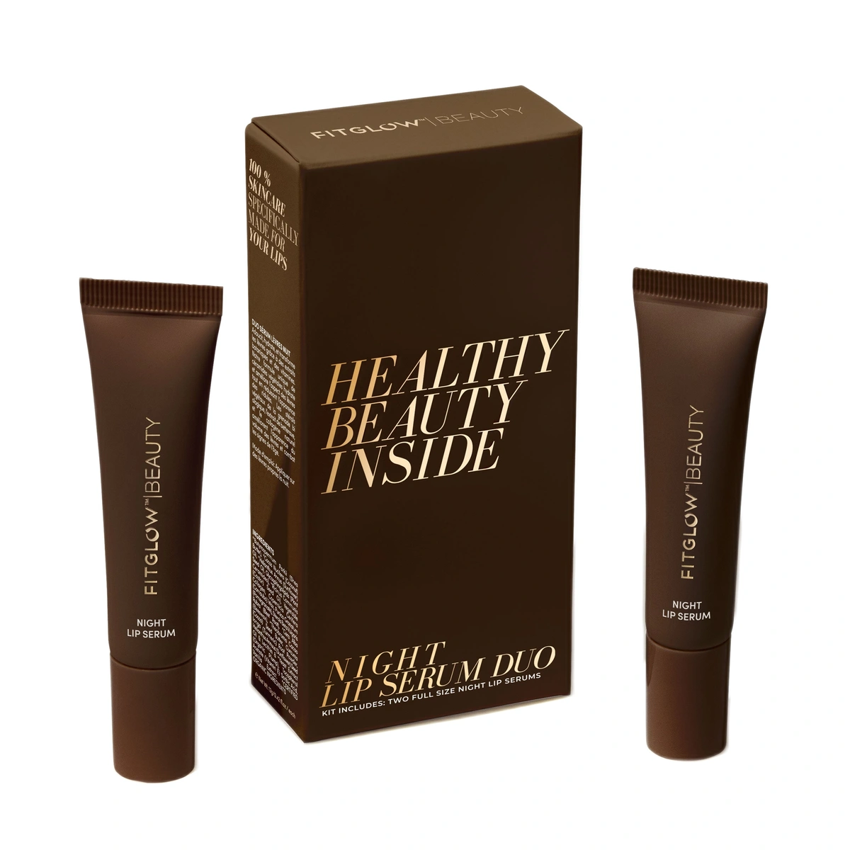 Night Lip Serum Duo 10th Anniversary Edition by Fitglow Beauty