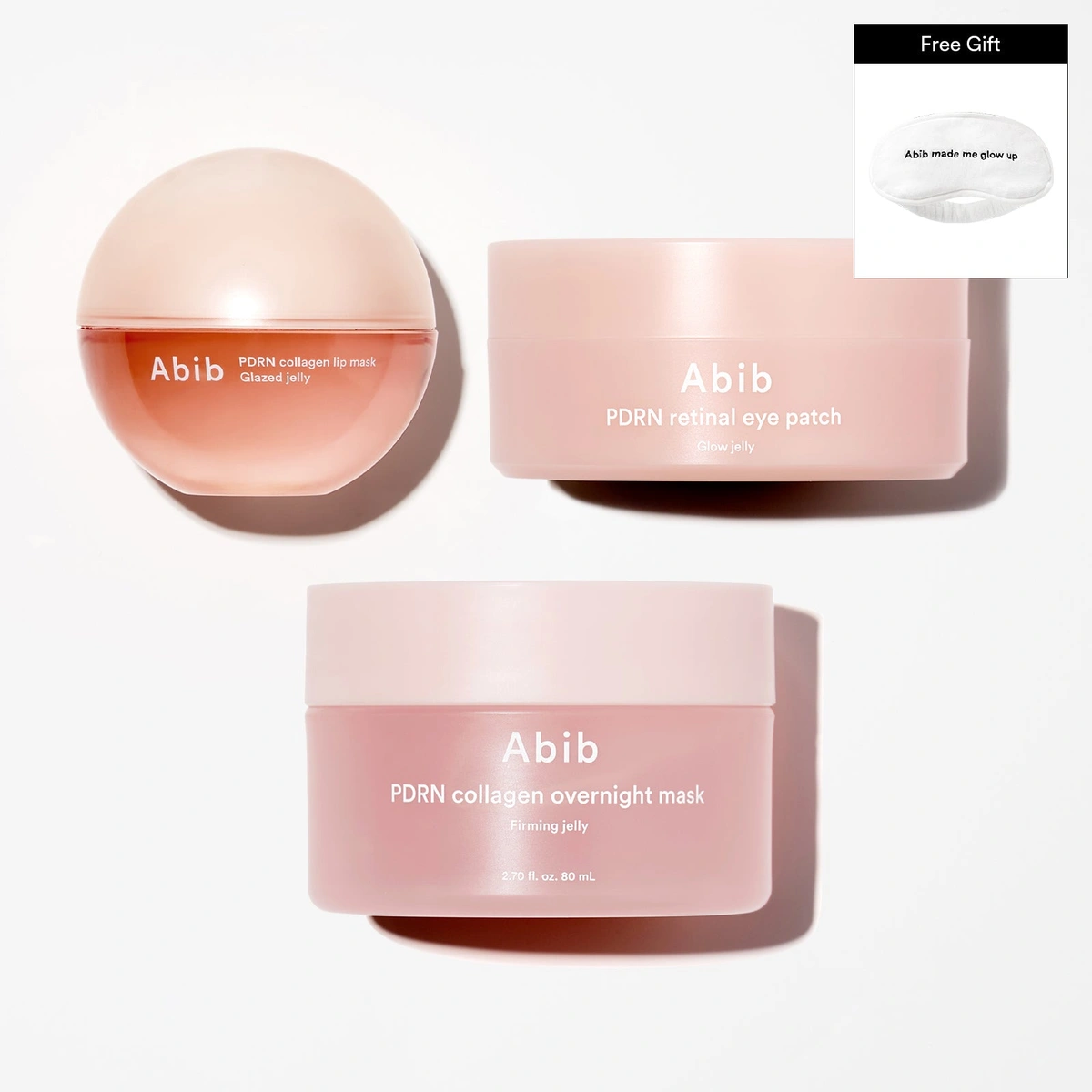 Pink Pdrn Jelly Glaze Trio by Abib