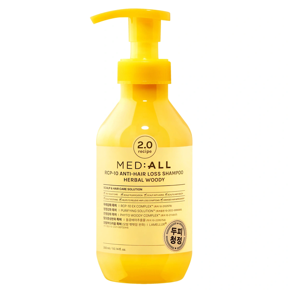 Rcp 10 Anti Hair Loss Shampoo Herbal Woody by MEDIALL