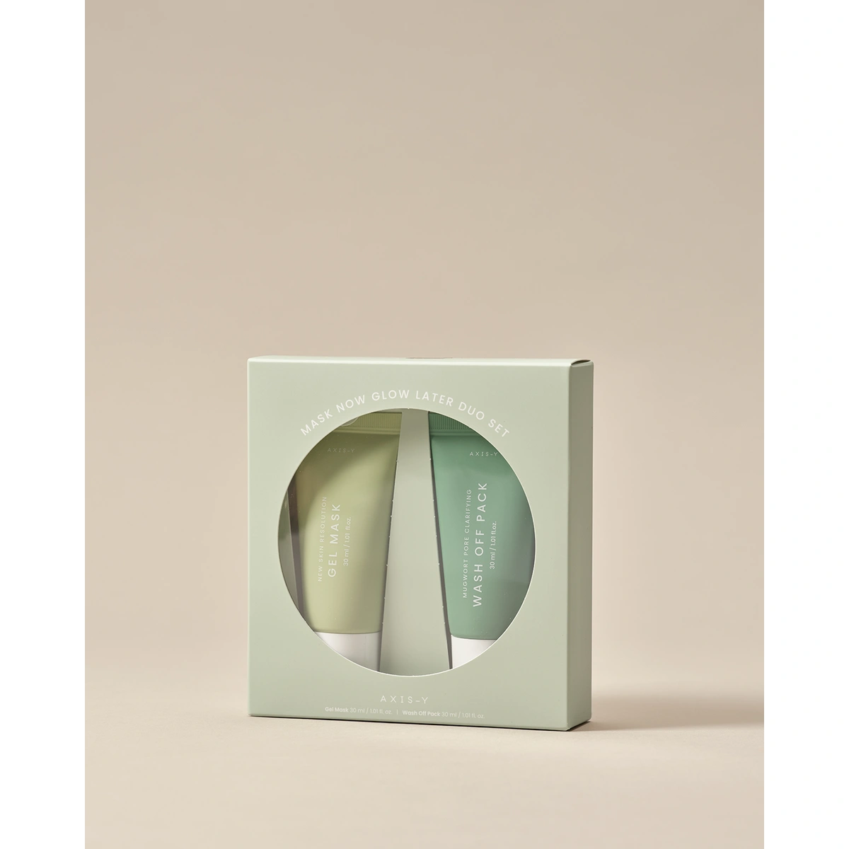 Mask Now Glow Later Duo Set by Axis-Y