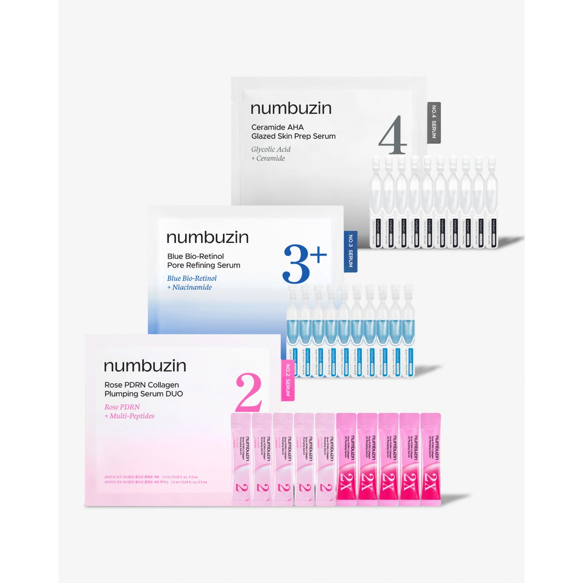 Mini Serums Travel Set by Numbuzin