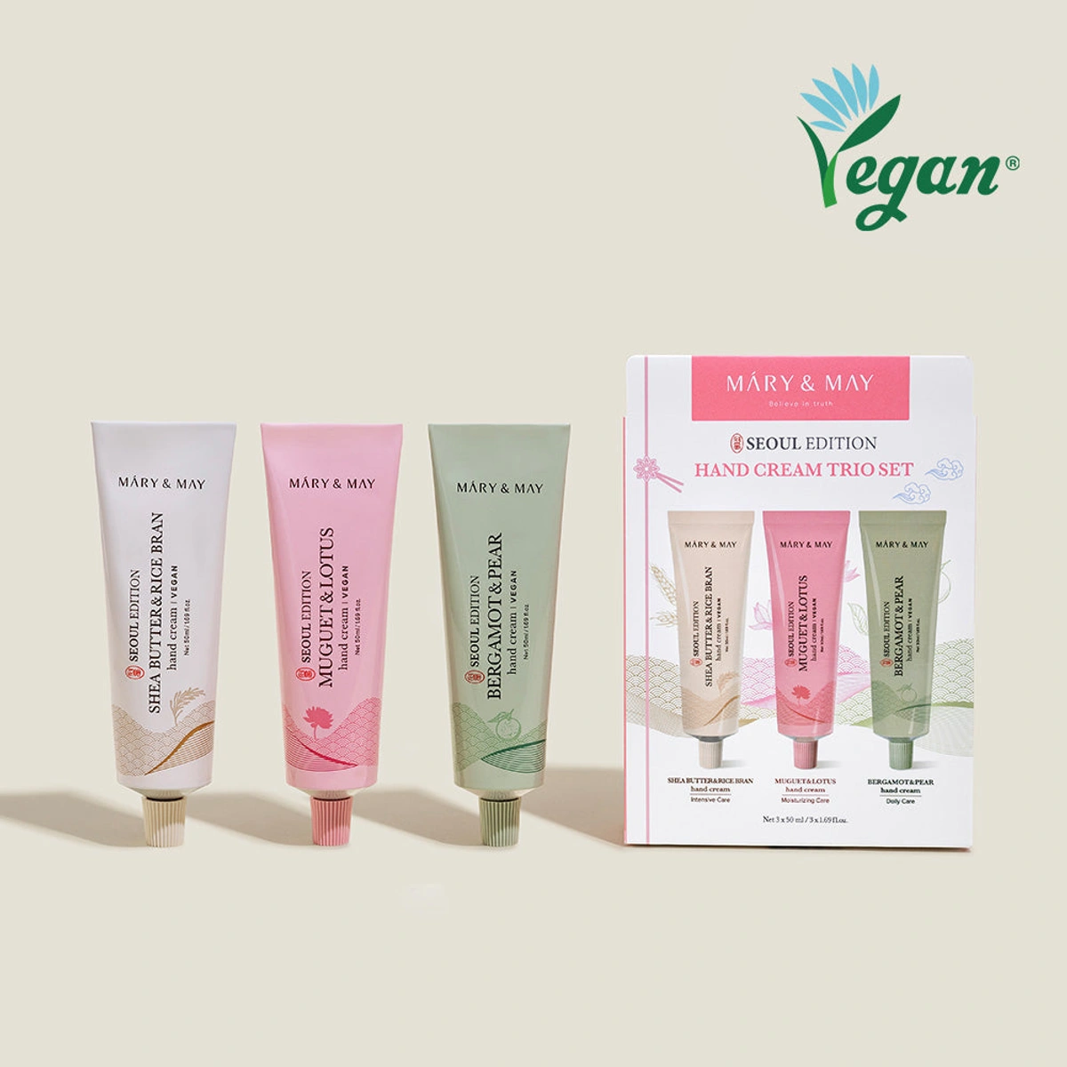 Mary May Seoul Edition Hand Cream Trio Set by Mary & May