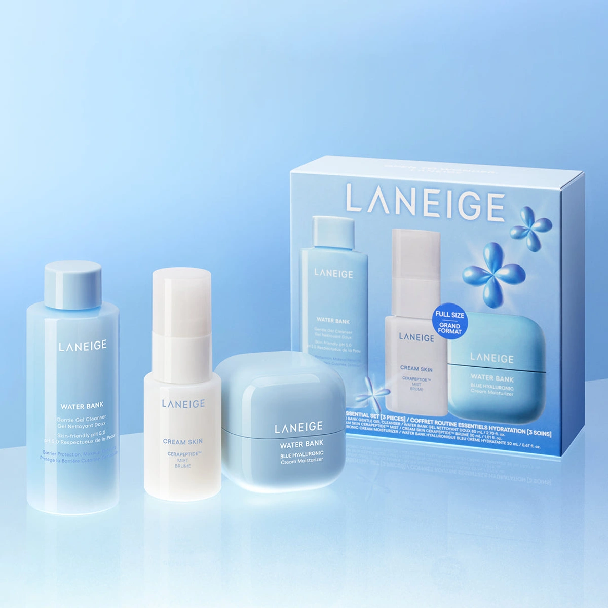 Daily Hydration Essential Set by LANEIGE