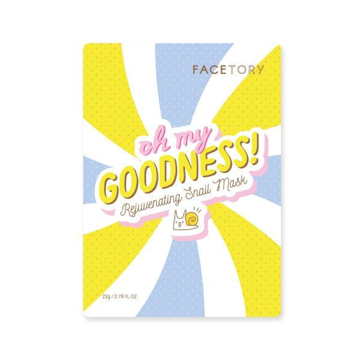 Facetory Oh My Goodness Rejuvenating Snail Mask Pack Of 5 by FaceTory