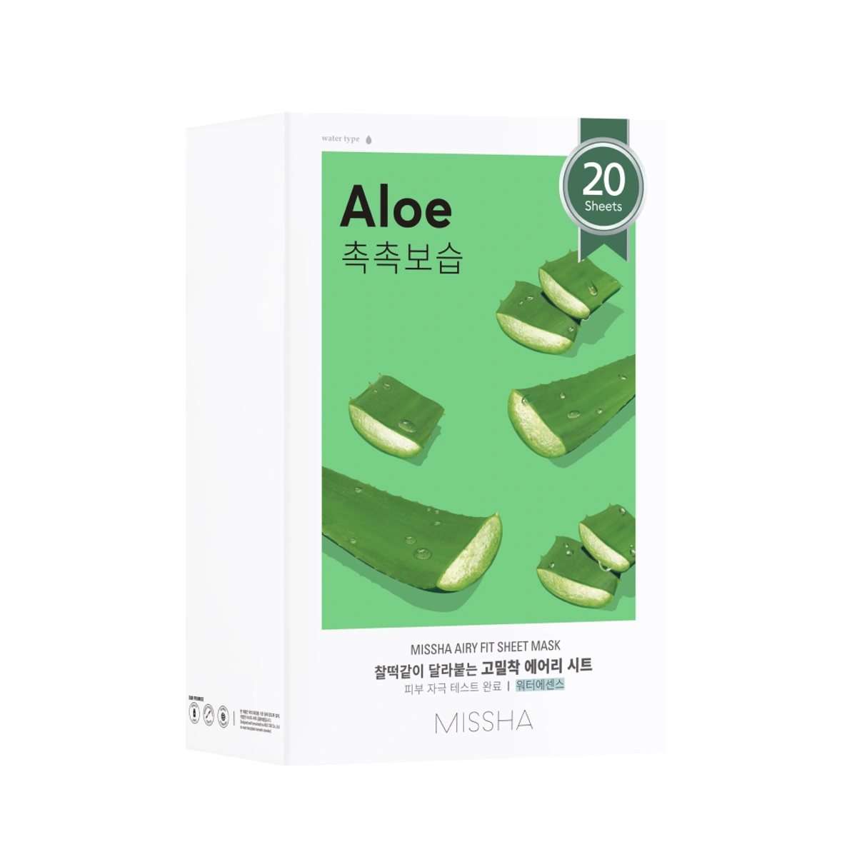 Airy Fit Sheet Mask Aloe 20 Pk by Missha