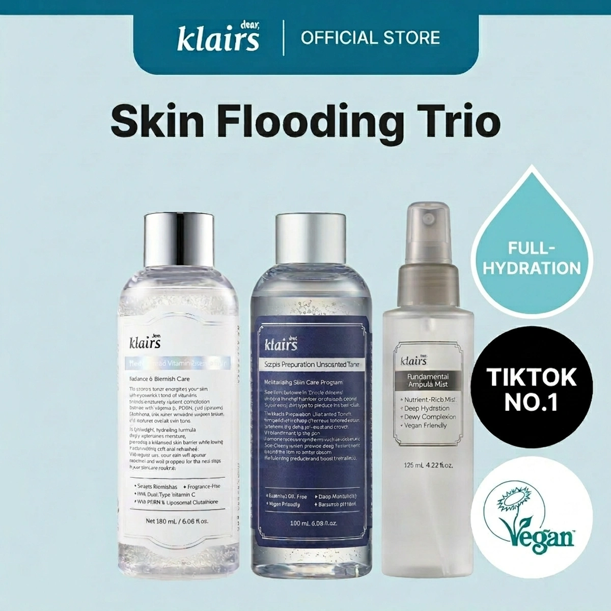 Skin Flooding Trio by Klairs