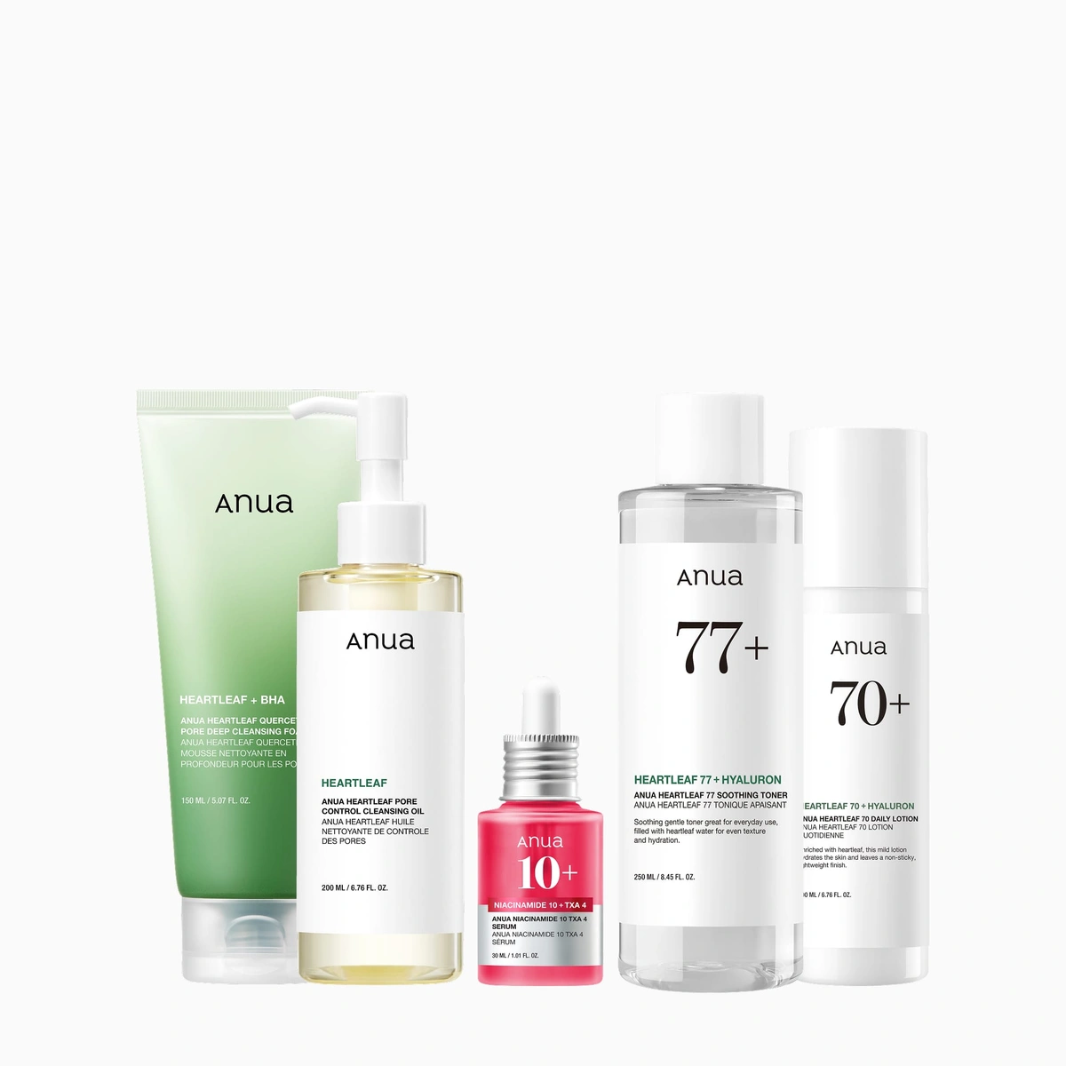5 Step Korean Skincare Set by Anua