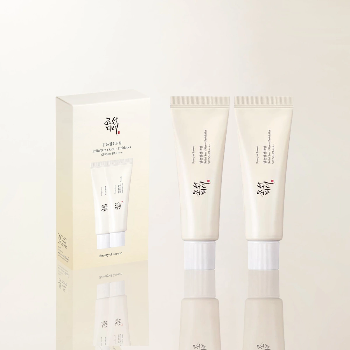 Relief Sun Rice Probiotics Spf50 Pa 2 Pack by Beauty of Joseon