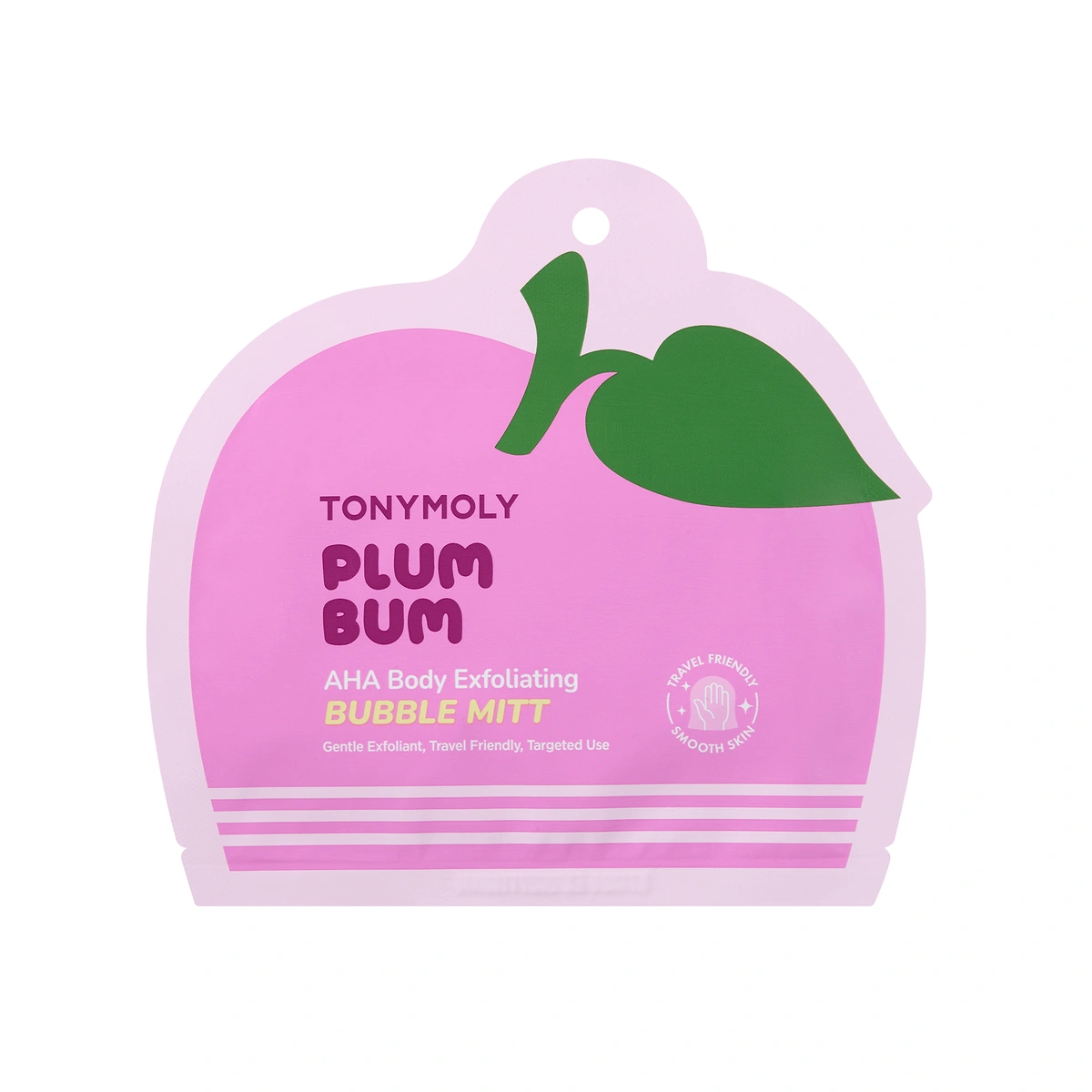 Plum Bum Aha Body Exfoliating Bubble Mitt by Tony Moly