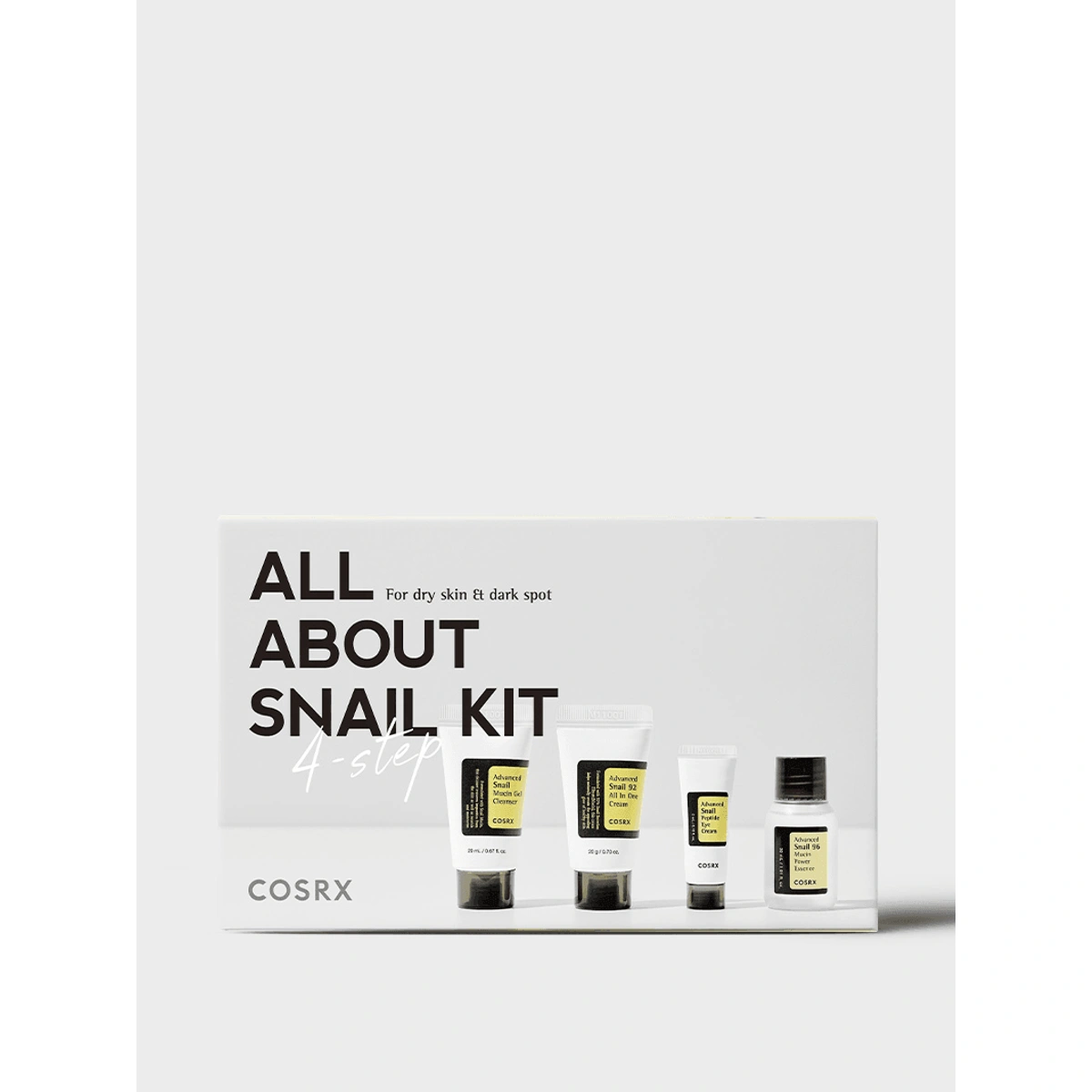 All About Snail Kit 4 Step by Cosrx