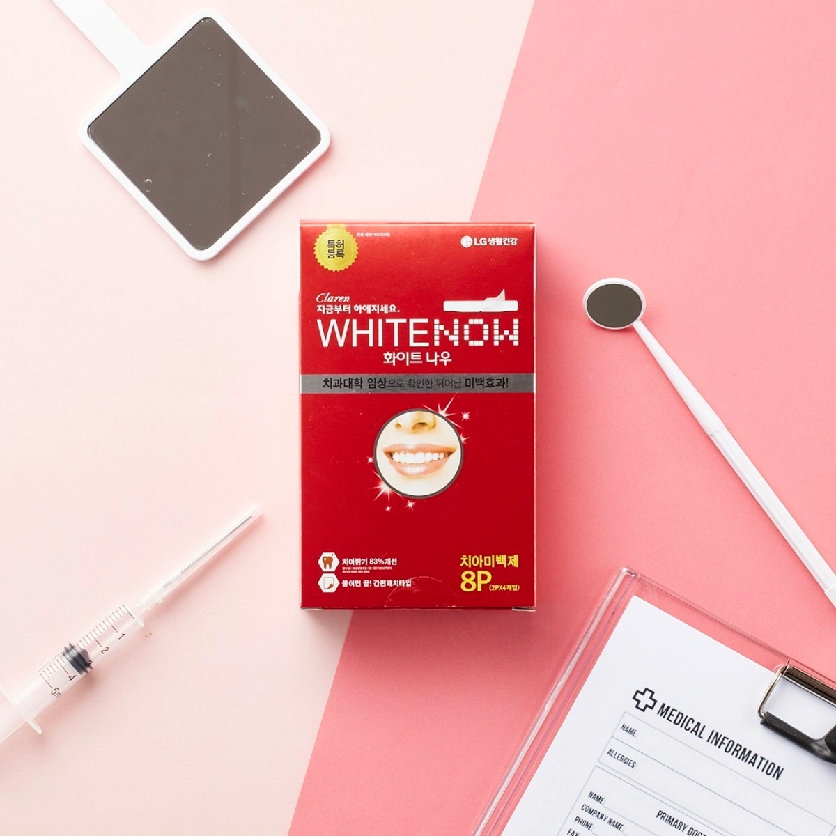 Perio White Now Whitening Patch 8p by Perio