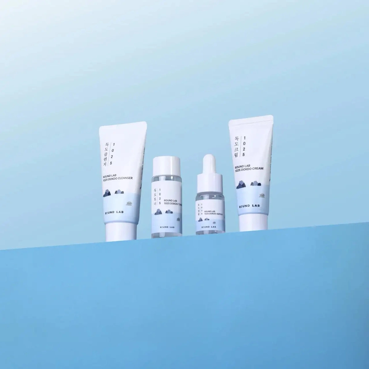 1025 Dokdo Travel Routine Trial Kit by Round Lab