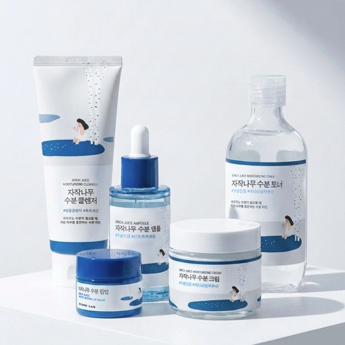 Birch Clear And Balanced Skin Routine by Round Lab