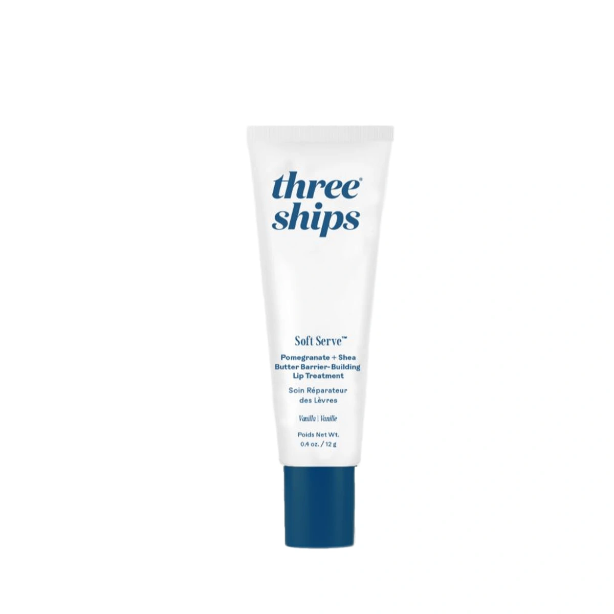 Softserve Pomegranate Shea Butter Barrier Building Lip Treatment by Three Ships