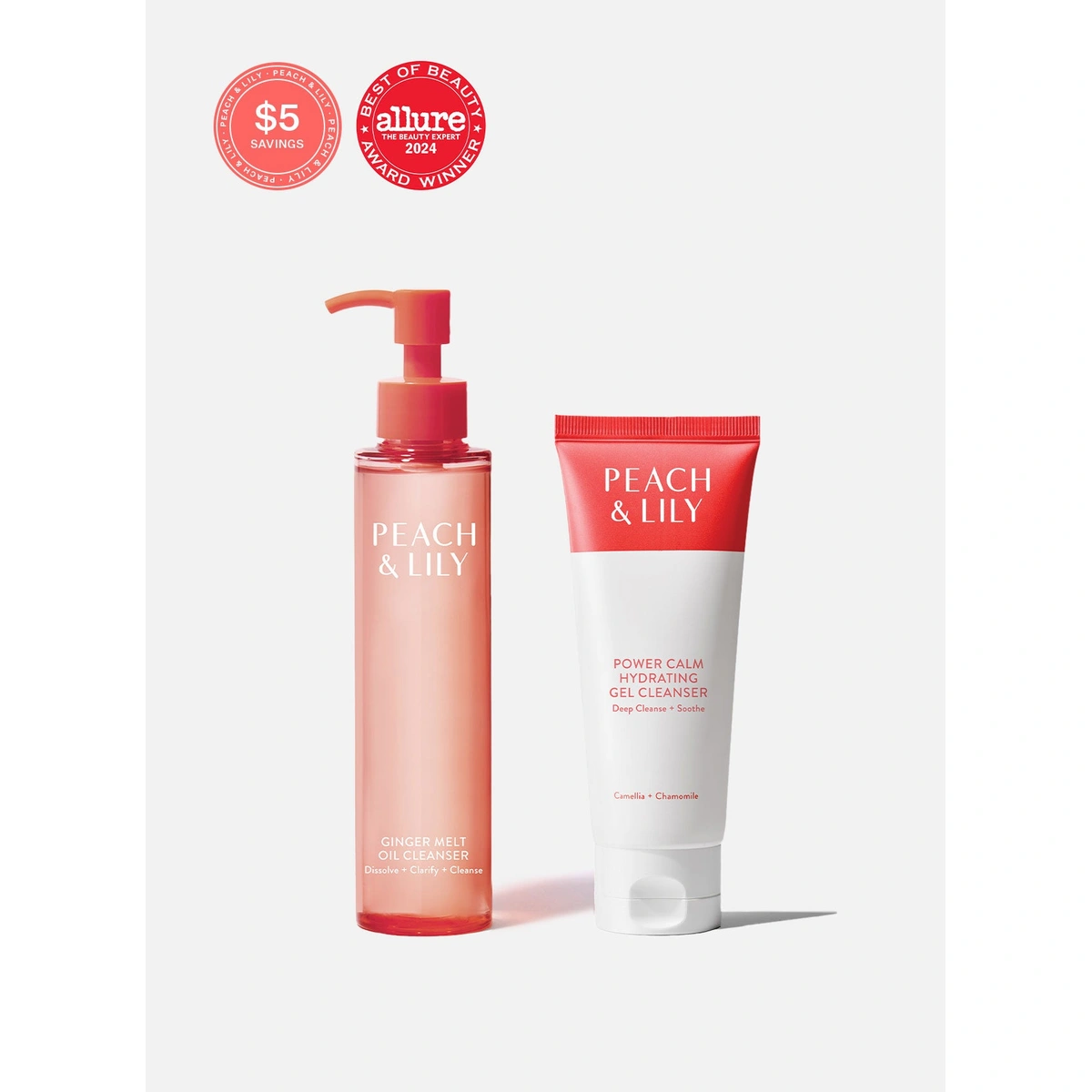 Double Cleanse Duo by Peach & Lily