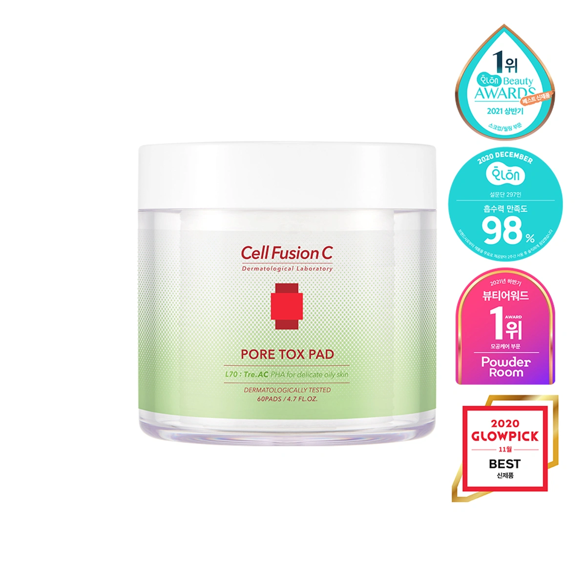 Cell Fusion C Tre Ac Pore Tox Pad 60 Sheets by Cell Fusion C