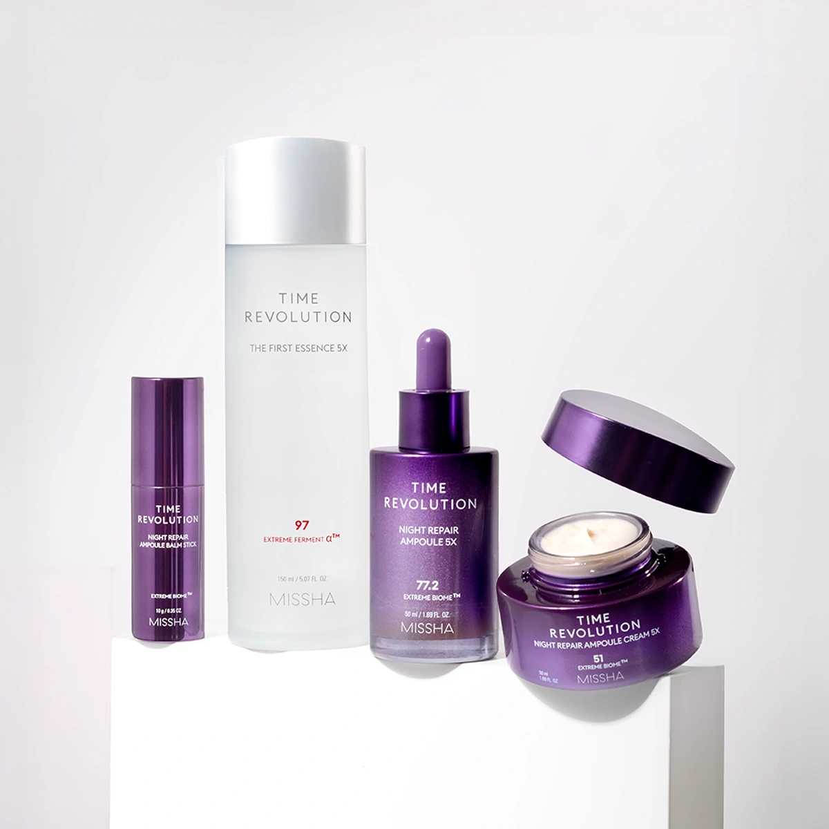 Time Revolution K Beauty Skincare Routine Kit by Missha