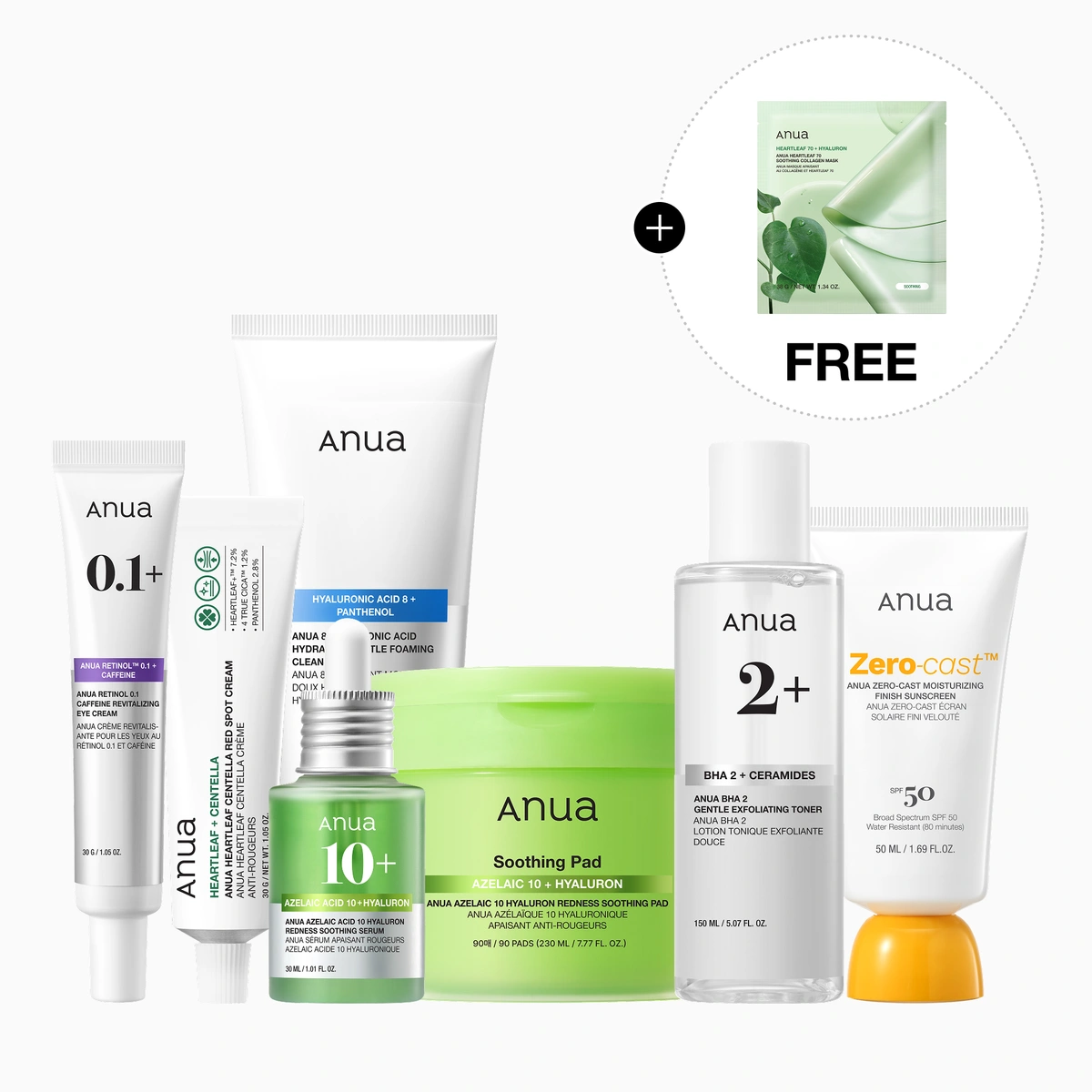 7 Day Breakout Care Routine Set by Anua