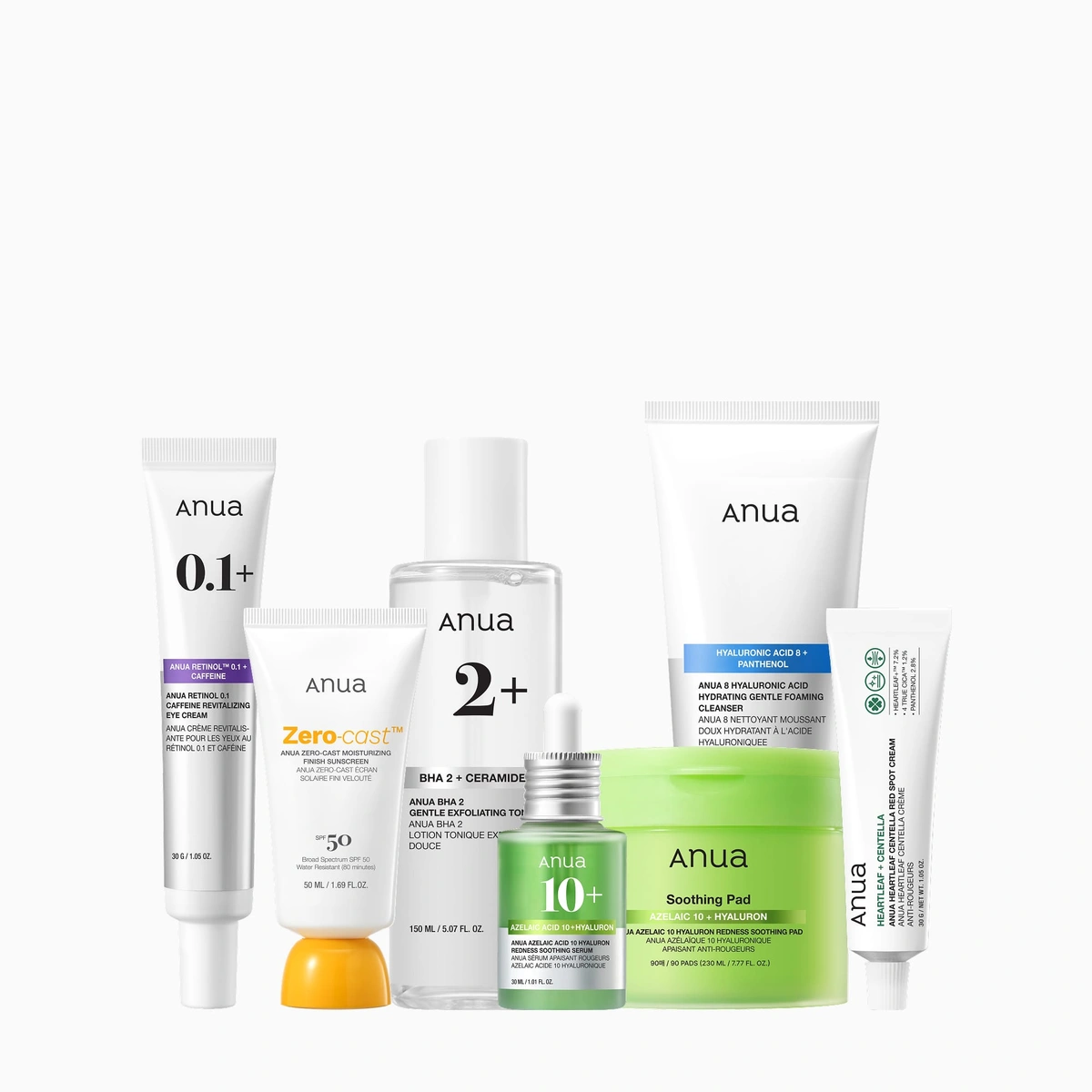 7 Day Breakout Care Routine Set by Anua