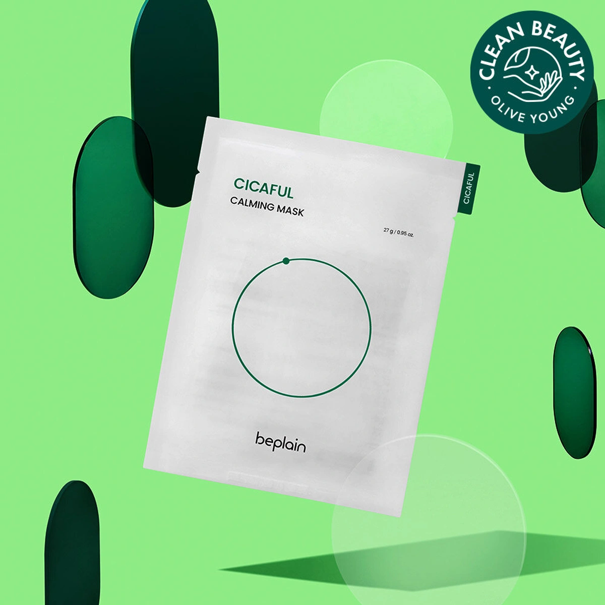 Beplain Cicaful Calming Mask Sheet 1 Sheet by Beplain