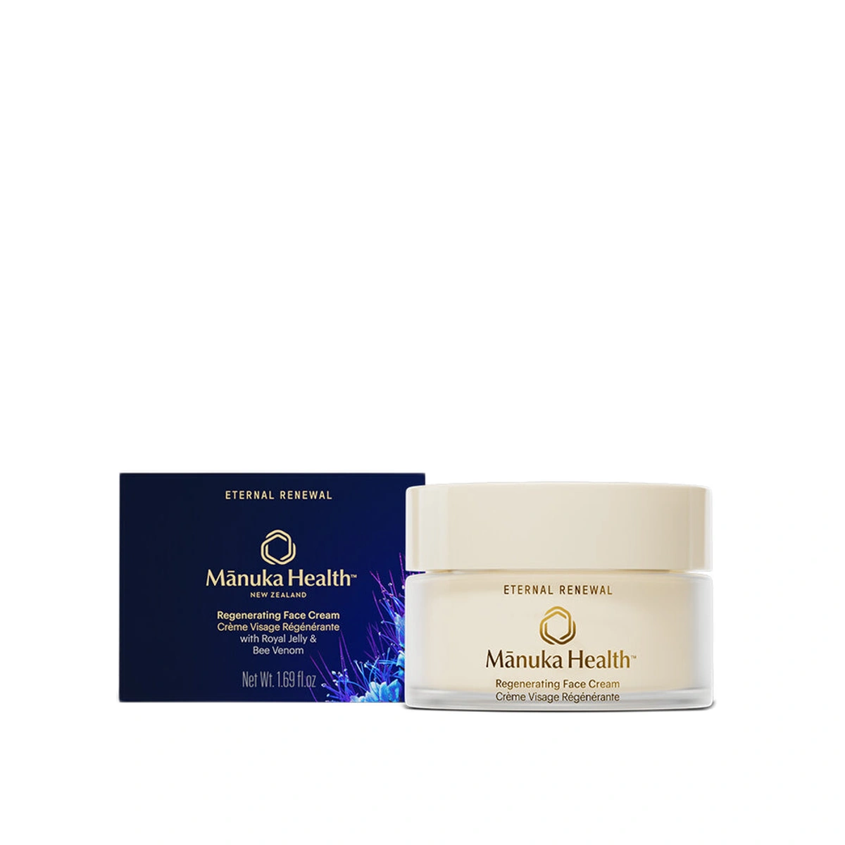 Eternal Renewal Regenerating Face Cream With Royal Jelly Bee Venom by Mānuka Health