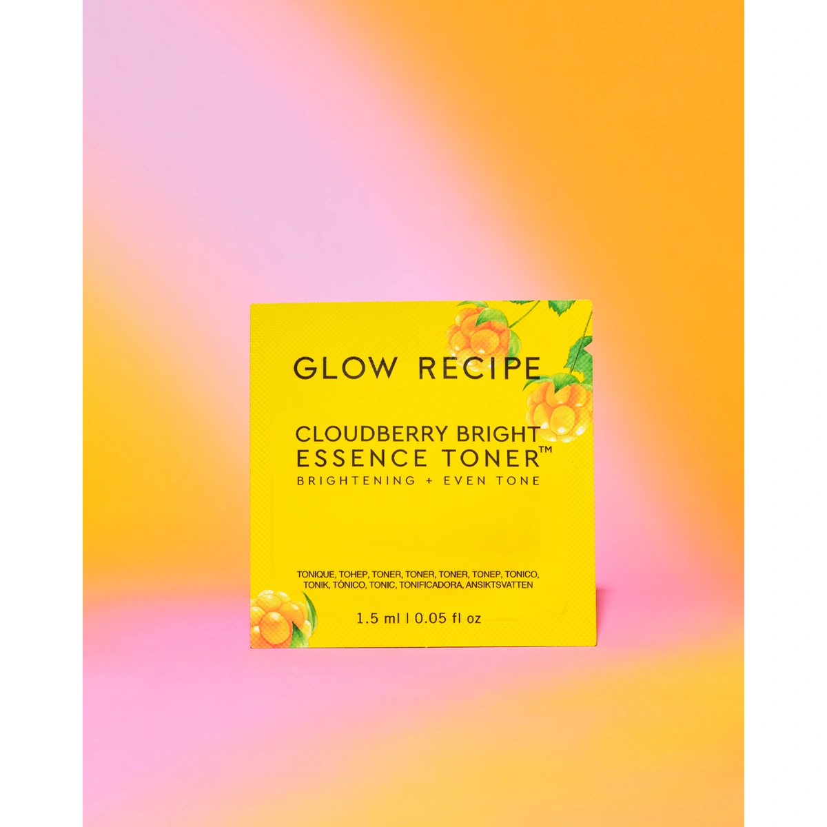 Cloudberry Bright Essence Toner Sachet by Glow Recipe