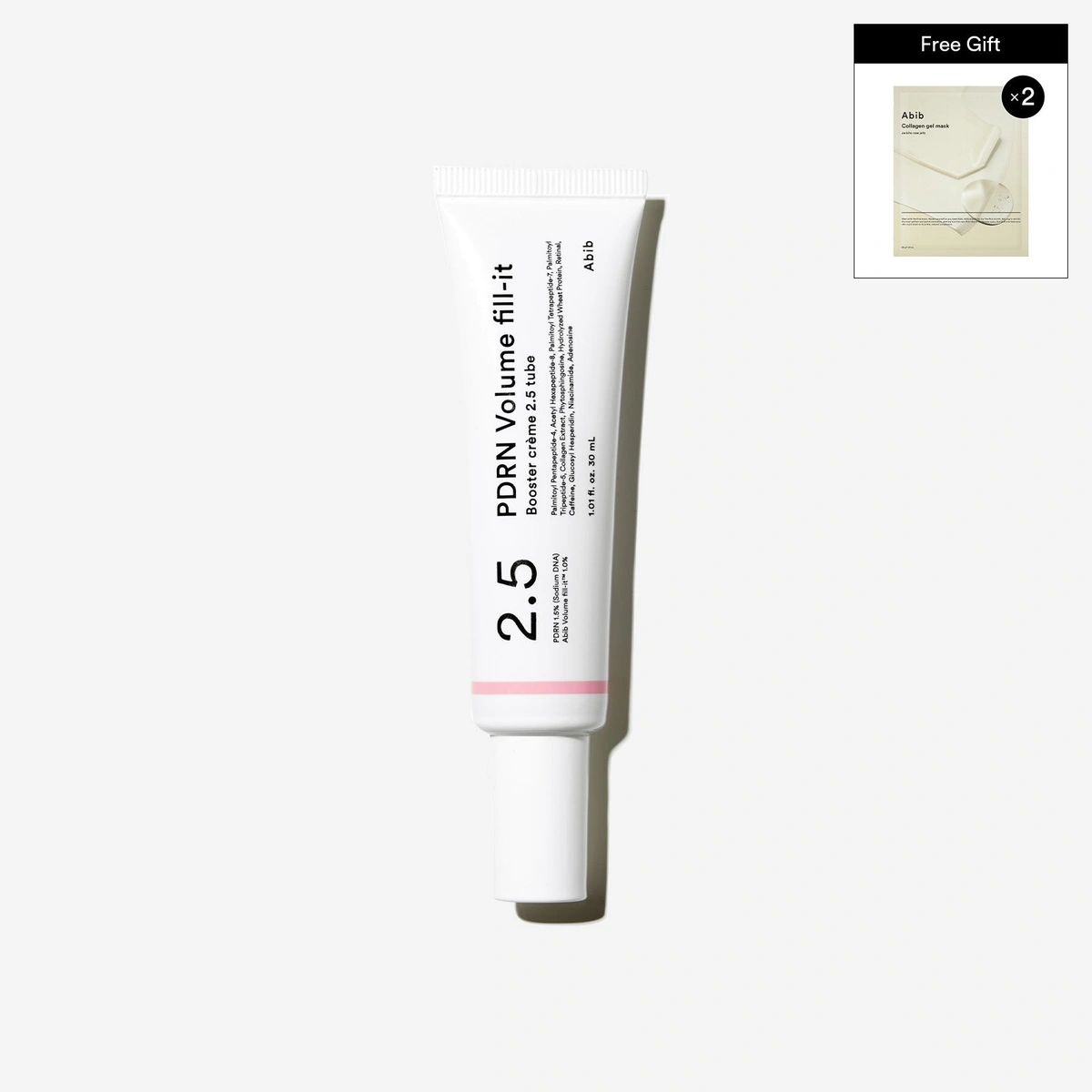 Pdrn Volume Fill It Booster Cr Me 2 5 Tube by Abib