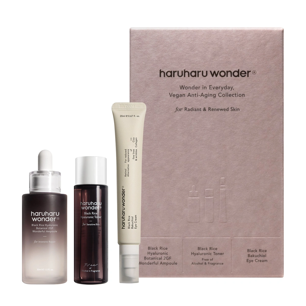 Vegan Well Aging Collection by Haruharu Wonder