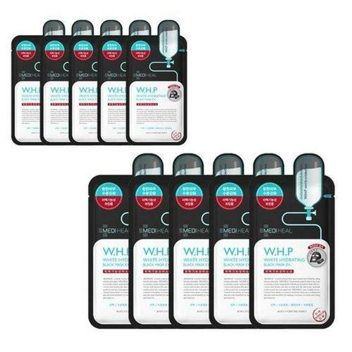 Mediheal W H P Charcoal Mineral Mask Sheet 10p by MEDIHEAL