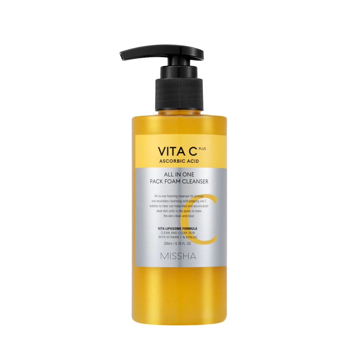 Vita C All In One Bubble Foam Cleanser by Missha