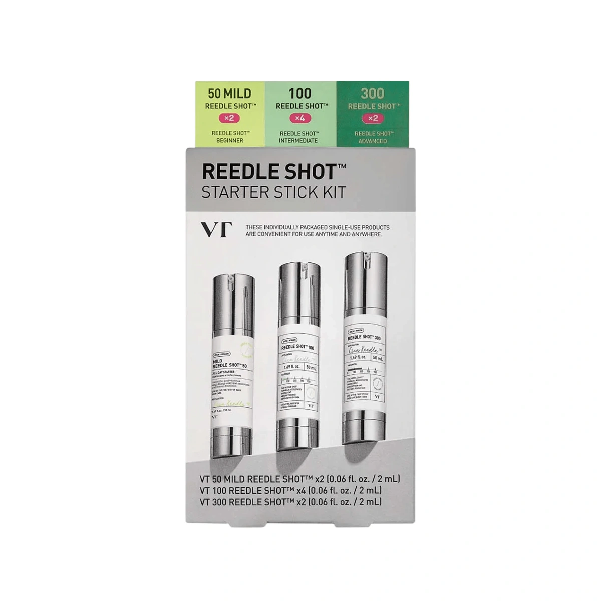 Vt Reedle Shot Starter Kit 8ct by VT COSMETICS
