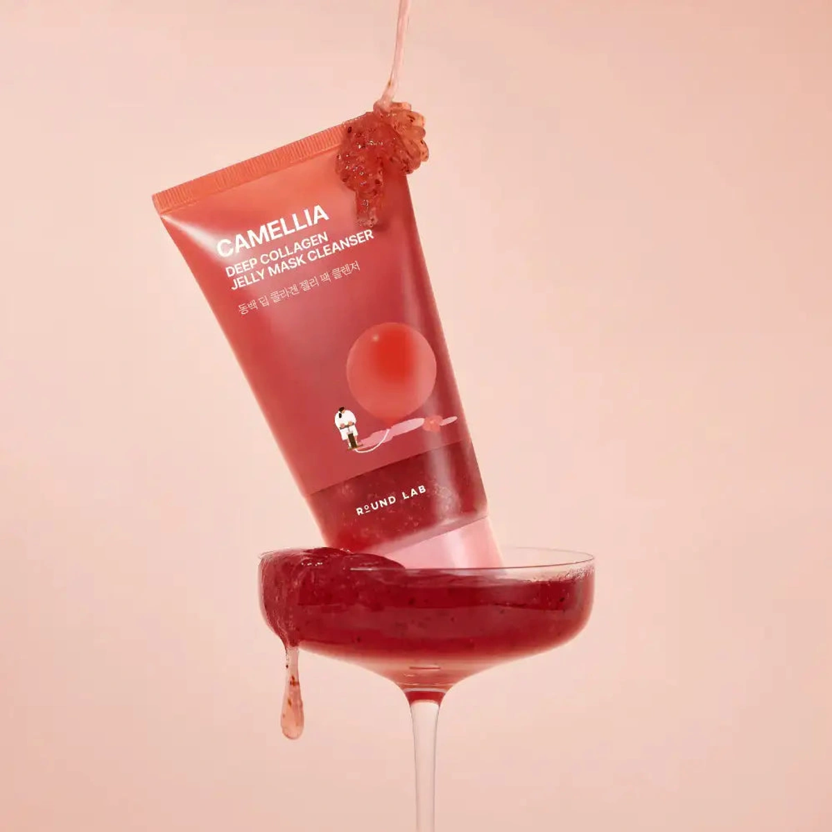 Camellia Deep Collagen Jelly Mask Cleanser by Round Lab