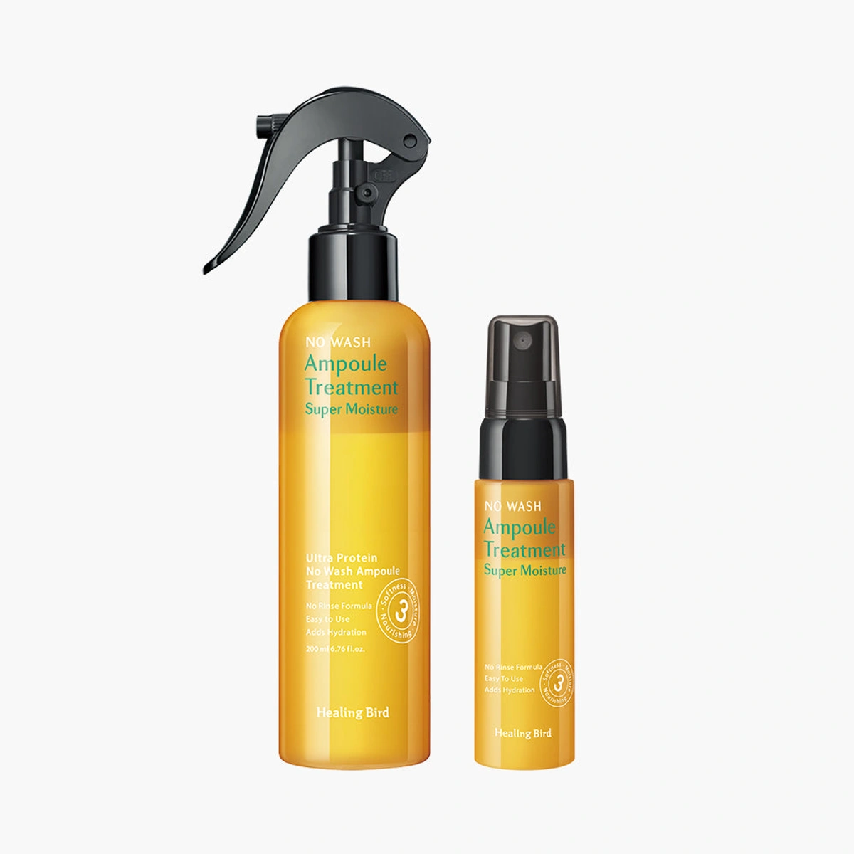 Healingbird Ultra Protein No Wash Ampoule Treatment Super Moisture Set by Healing Bird